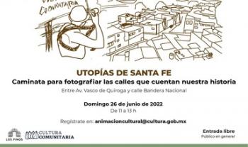 Cultura Comunitaria invita a una caminata fotográfica por calles de Santa Fe