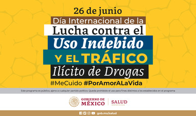 México atiende el consumo de drogas desde un enfoque de salud pública: Conadic