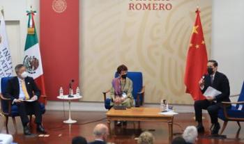 SRE conmemora el 50 aniversario del inicio de relaciones diplomáticas entre México y la República Popular China