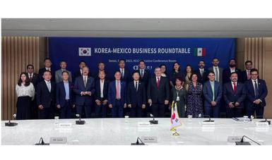 En encuentros con el canciller Ebrard, empresas coreanas anuncian inversiones en México 