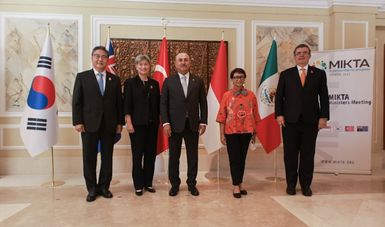El presidente de Turquía visitará México a finales de julio, informa el canciller Marcelo Ebrard 