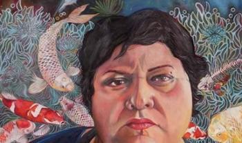 La artista michoacana Irasema Parra Arcienega busca plasmar en su obra la esencia del ser humano