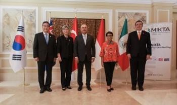 El presidente de Turquía visitará México a finales de julio, informa el canciller Marcelo Ebrard  