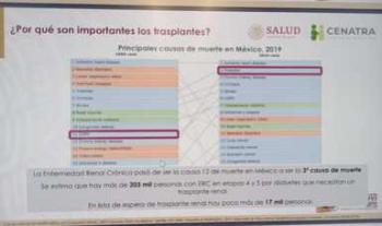 Iniciará campaña de prevención contra el tráfico de órganos, tejidos y turismo de trasplante