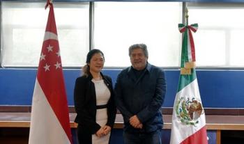 Primer Encuentro entre SICT y Ministerio de Comercio e Industria de Singapur