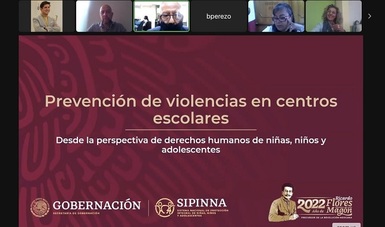 Comparte SE del Sipinna nacional con autoridades de Querétaro, medidas de prevención y denuncia de violencias contra niñez y adolescencia