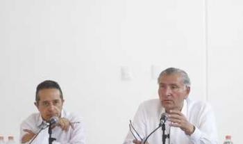 Encabeza secretario de Gobernación firma de acuerdo con constructores y transportistas de Quintana Roo para obras del Tren Maya