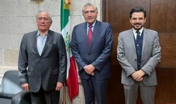 Sostiene secretario de Gobernación diversas reuniones de trabajo para tratar temas de agenda local, nacional y legislativa
