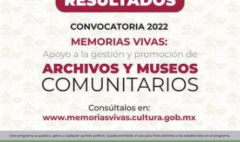Se dan a conocer los resultados de la convocatoria Memorias vivas