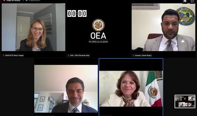 México es elegido para ejercer la presidencia del Comité Interamericano contra el Terrorismo (CICTE) de la OEA durante el período 2022-2023