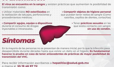 Sector Salud garantiza gratuidad en pruebas de detección y tratamiento contra hepatitis C