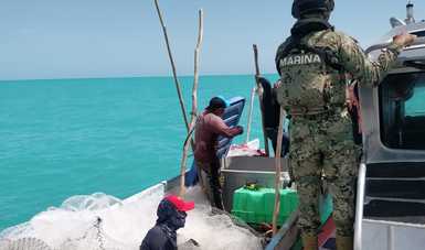 Reportan Marina y Conapesca resultados de las actividades de vigilancia e inspección pesquera en Campeche y Yucatán