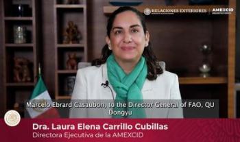 México presente en el lanzamiento de la publicación “South-South in Action – SSTC in Agricultural Development: FAO’s Experiences” 
