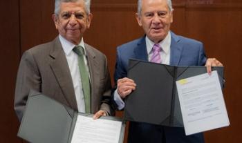 SFP y CNBV firman convenio para fortalecer investigaciones y verificaciones de evolución patrimonial