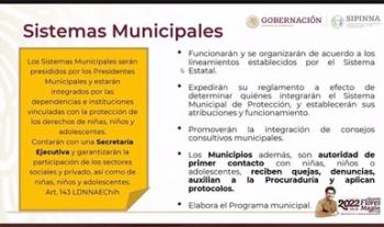 Interés superior de la niñez en el quehacer de los Sipinna municipales
