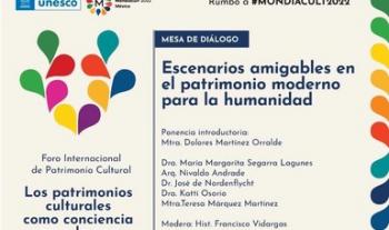 El Inbal participa en el Foro Internacional de Patrimonio Cultural Rumbo a MONDIACULT 2022