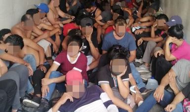 Rescata INM a 127 personas migrantes nicaraguenses en Coahuila