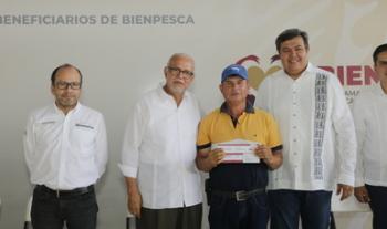 Gobierno de México entrega más de 11 mil nuevas tarjetas a beneficiarios de Bienpesca; suman más de 33 mil