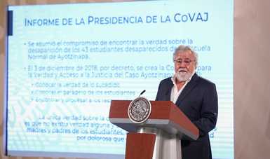 Versión estenográfica. Informe de la Presidencia de la Comisión para la Verdad y Acceso a la Justicia del caso Ayotzinapa