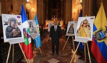Se inaugura exposición colectiva “Vírgenes Patronas de América Latina y el Caribe”