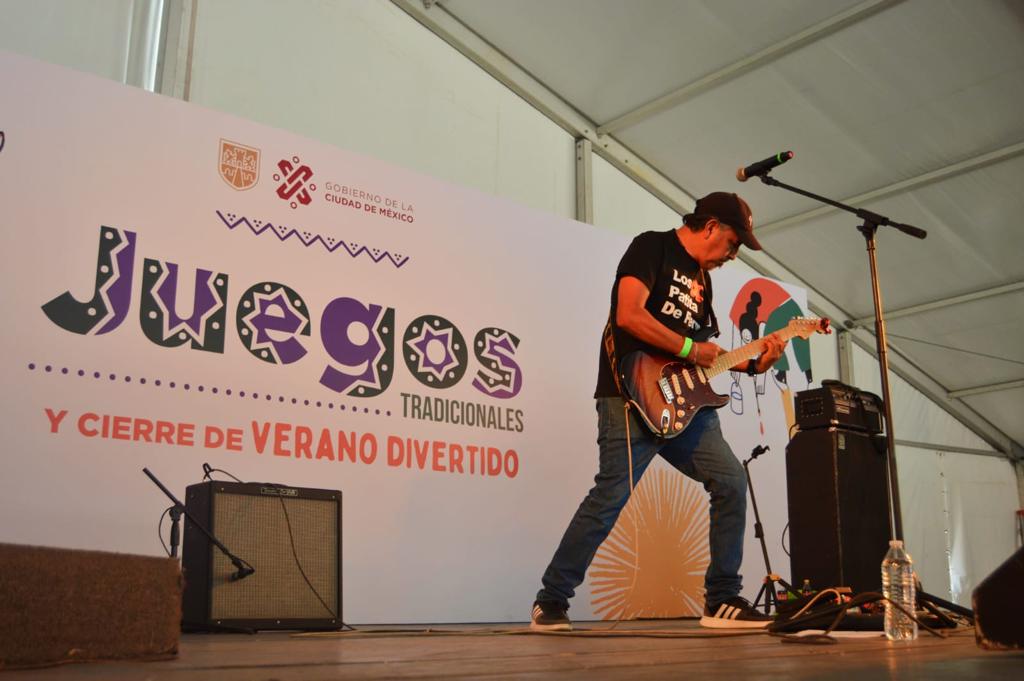 Con conciertos de Triciclo Circus Band y Los Patita de Perro, cierra Festival de Juegos Tradicionales en la Ciudad de México