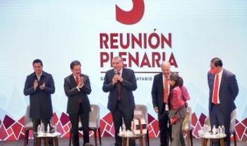 Participa secretario de Gobernación en 3ª Reunión Plenaria del Grupo Parlamentario de Morena en la Cámara de Diputados
