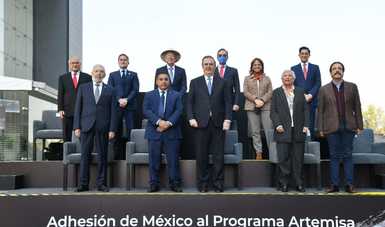 México, presente en lanzamiento de misión Artemis 1: se estrechará cooperación con la Nasa