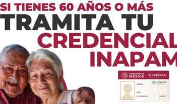 Personas de 60 años y más podrán obtener la credencial de Inapam en Módulos de Bienestar