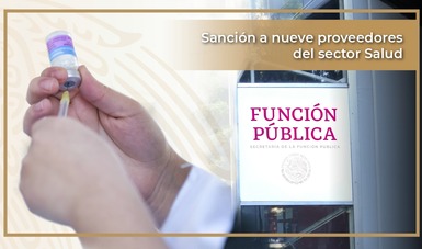 SFP sanciona a nueve proveedores del sector Salud por incurrir en prácticas que afectan procesos de licitación
