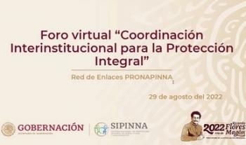 Actuar con enfoque de derechos de niñez y adolescencia, obligación de autoridades, familias y sociedad: SE del Sipinna nacional