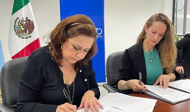 Firma de acuerdo de cooperación entre Gobernación y la OIM a favor de niñez migrante