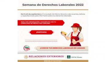 Primera Semana de Derechos Laborales en Canadá