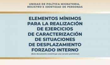 Impulsa Gobernación generación de datos y análisis en materia de desplazamiento forzado interno