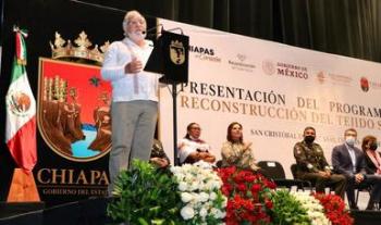 Inician trabajos del programa de Reconstrucción del Tejido Social en San Cristóbal de las Casas, Chiapas