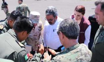 Realiza Gobierno Federal evaluación de daños a Infraestructura tras paso de Huracán Kay en BC y BCS