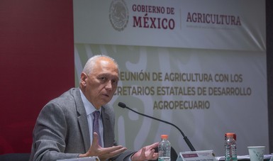 Estados, aliados estratégicos para proteger la producción de alimentos en México: Agricultura