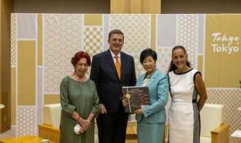 El canciller Ebrard asiste en representación de México al funeral de Estado del ex primer ministro Shinzo Abe