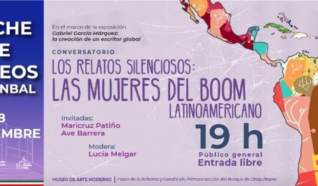 ​​​​​​​ Los relatos silenciosos: las mujeres del boom latinoamericano, conversatorio en el Museo de Arte Moderno