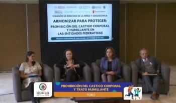 Necesario armonizar leyes estatales para erradicar castigo corporal contra niñez y adolescencia: SE del Sipinna