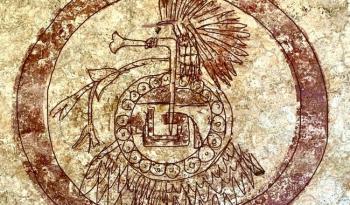Descubren pintura mural vinculada al linaje de los tepoztecos del siglo XVI
