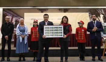 Develación del billete conmemorativo de la Lotería Nacional ‘Mexicanas Forjadoras de la Patria’