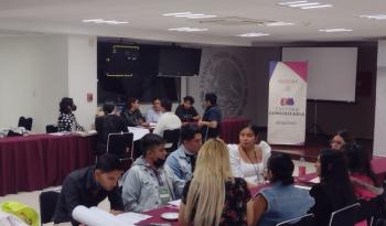 Cultura Comunitaria comparte “Producir comunes sin adicciones” con brigadistas del Imjuve