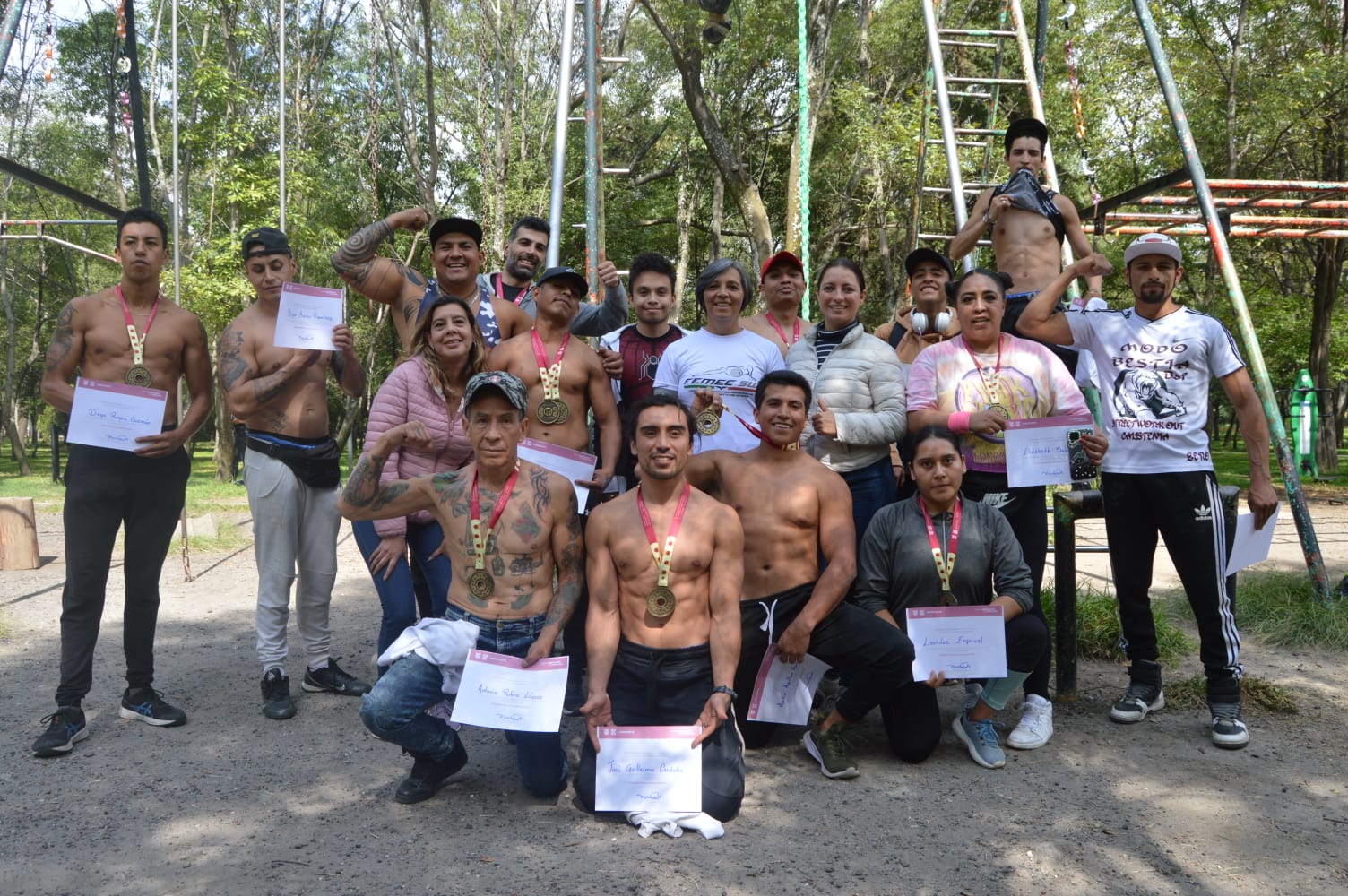 Continúa en Miguel Hidalgo torneo selectivo de las Olimpiadas Comunitarias de Calistenia y Street Workout de la Ciudad de México 2022