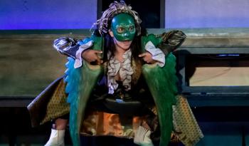 El Complejo Cultural Los Pinos y el Palacio de Cultura de Tlaxcala se engalanan con el espectáculo de máscaras: Mitote