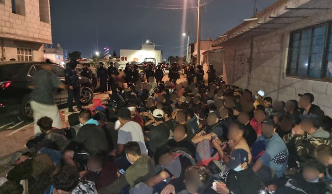 Identifica INM a 223 personas migrantes irregulares de siete países en la ciudad de Puebla