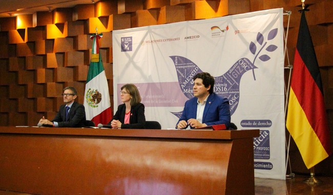 SRE, Amexcid y GIZ México presentan resultados de Profosc