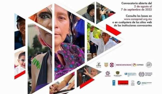 Anuncia Gobernación a personas ganadoras de la XVII edición del Premio Rostros de la Discriminación 'Gilberto Rincón Gallardo' 