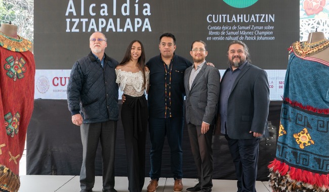 La Orquesta Escuela Carlos Chávez participará en el estreno mundial de la Cantata épica Cuitlahuatzin, en la Macroplaza de Iztapalapa