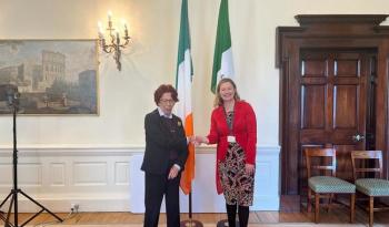 Visita de trabajo a Irlanda de la subsecretaria de Relaciones Exteriores