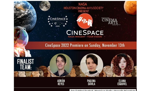 Cortometraje Mexicano, finalista en Concurso Internacional “Cinespace” de Nasa